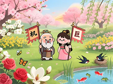 事业空对天机巨门