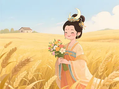 太阴星坐巳守命宫