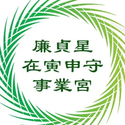 廉贞星在寅申守事业宫，紫微天相在辰戌守命宫