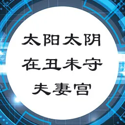 太阳太阴在丑未守夫妻宫，是非多、自私、猜忌波折，不利婚姻