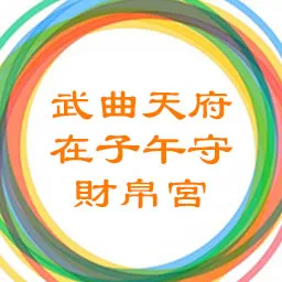 武曲天府在子午守财帛宫，紫微天相在辰戌守命宫