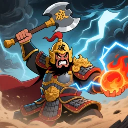 甲干之破军化权，表露本身潜在能力作多方面的发挥