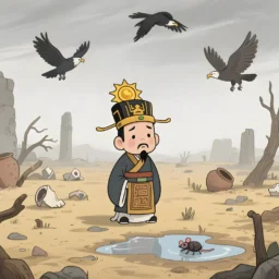 甲干之太阳化忌，奔波劳碌，人生历程波折增加