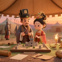 廉贞天府在辰戌守事业宫，紫微星在子午守命宫