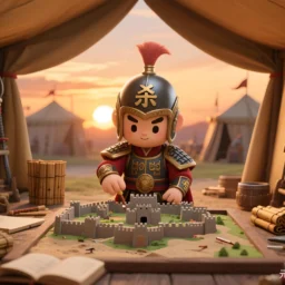 七杀星在辰戌守事业宫，贪狼星在子午守命宫