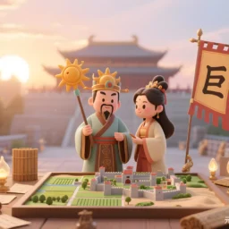 太阳巨门在寅申守事业宫，命宫在辰戌无主星