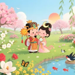 事业宫在丑未无主星，太阳太阴在未丑守夫妻宫，天机巨门在酉卯守命宫