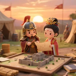 武曲天府在子午守事业宫，廉贞星在寅申守命宫