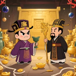 廉贞天相在子午守财帛宫，武曲星在辰戌守命宫