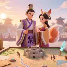 夫妻宫在卯酉无主星，紫微贪狼在对宫守事业宫，武曲破军在巳亥守命宫