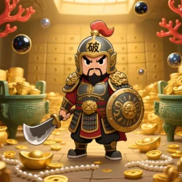 破军星在子午守财帛宫，贪狼星在辰戌守命宫