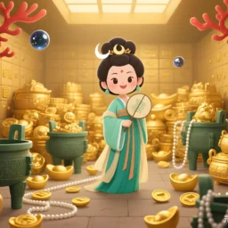 太阴星在辰戌守财帛宫，天同天梁在寅申守命宫