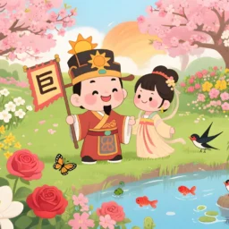 太阳巨门在寅申守夫妻宫，天机天梁在命，典型异族通婚组合