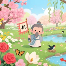 天机星在巳亥守夫妻宫，命宫无主星，天同巨门坐丑未守迁移宫