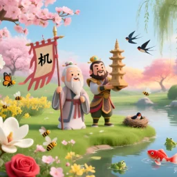 夫妻宫在辰戌无主星，天机天梁在戌辰守事业宫，天同太阴在午子守命宫