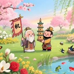 天机天梁在辰戌守夫妻宫，命宫在子午无主星，事业宫在戌辰无主星