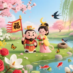 天同太阴在子午守夫妻宫，太阳巨门坐寅申守命宫