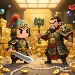 武曲破军在巳亥守财帛宫，紫微贪狼在卯酉守命宫