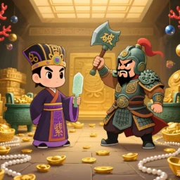 紫微破军在丑未守财帛宫，廉贞贪狼在巳亥守命宫