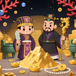 紫微天相在辰戌守财帛宫，廉贞星在寅申守命宫