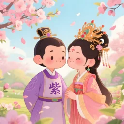 紫微天府在寅申守夫妻宫，贪狼星坐辰戌守命宫