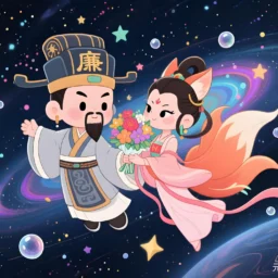 命宫在亥宫无主星，廉贞贪狼在巳宫守迁移宫