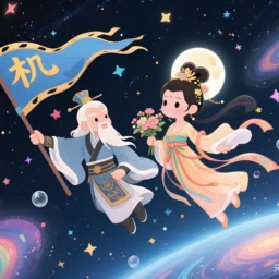 命宫在寅申无主星，天机太阴在对宫守迁移宫