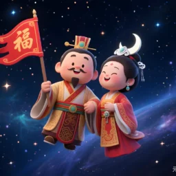 命宫在子宫无主星，天同太阴在午宫守迁移宫