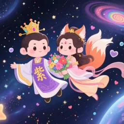 命宫在卯酉无主星，紫微贪狼在对宫守迁移宫