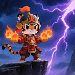 火星庙旺守命，主军旅每得升迁，惟亦多主中年始兴