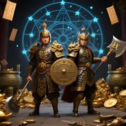 天魁星、天钺星坐命宫、身宫