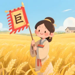 巨门星在巳亥守命宫，中年后可逐渐好转有财运